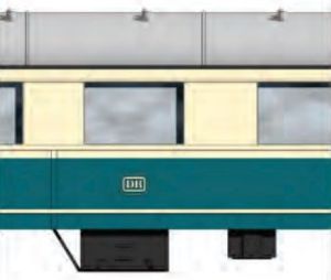Schnellzugwagen Wg�ke 822 DB Ep. IV Tanzwagen - Kiss MBS 1R39 Spur 1